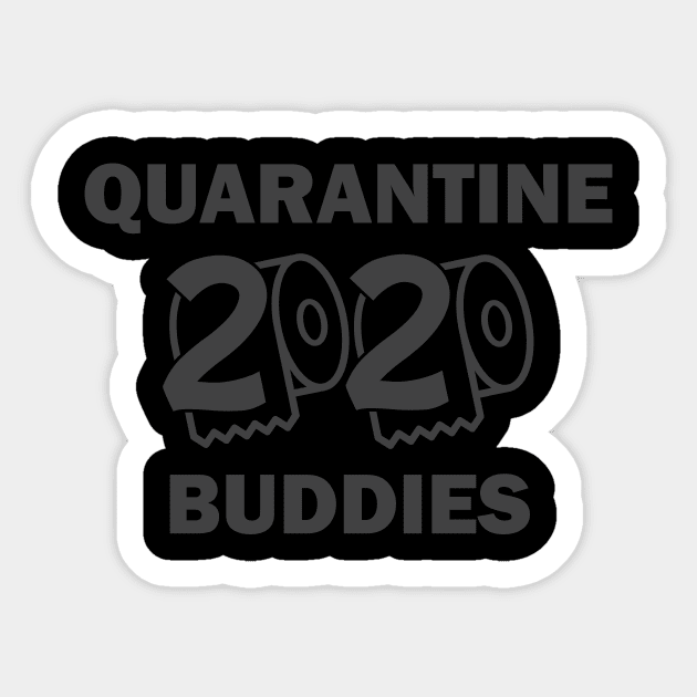 Quarantined 2020 Buddies Sticker by Sabahmd